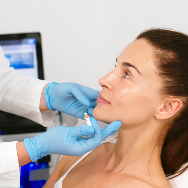 Sculptra biostimulator injection at BHRC